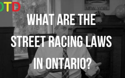 What Are The Street Racing Laws In Ontario?