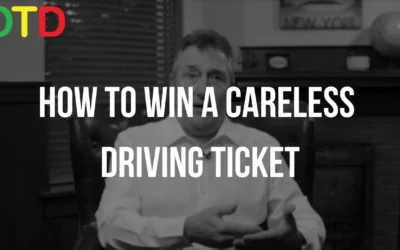 How To Win A Careless Driving Ticket