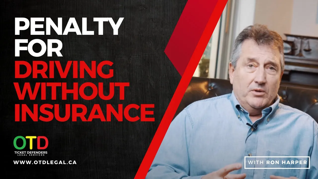 Penalty For Driving Without Insurance In Ontario