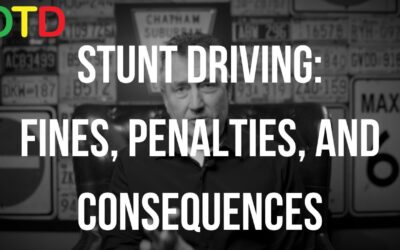 Stunt Driving: Fines, Penalties and Consequences